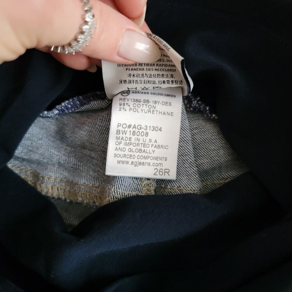 AG ADRIANO GOLDSCHMIED MATERNITY OVER THE BELLY JEANS - Picture 6 of 6